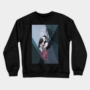 Mermaid Mask Crewneck Sweatshirt